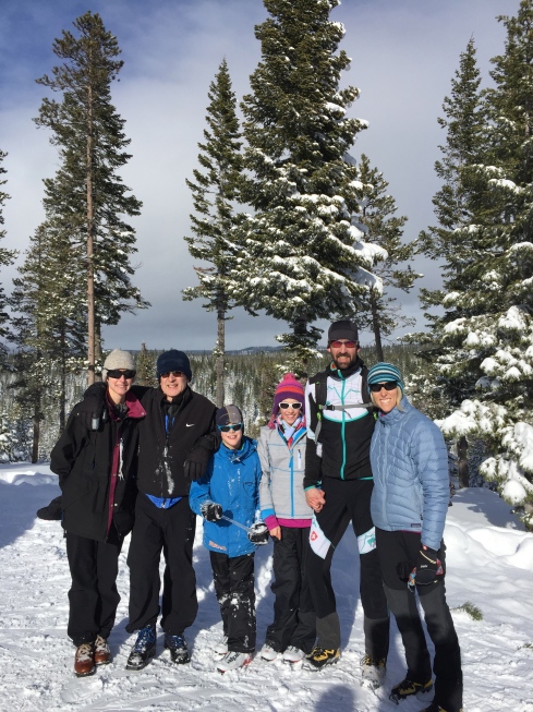 X-country skiing at Virginia Meissner Sno-park - December 24, 2015